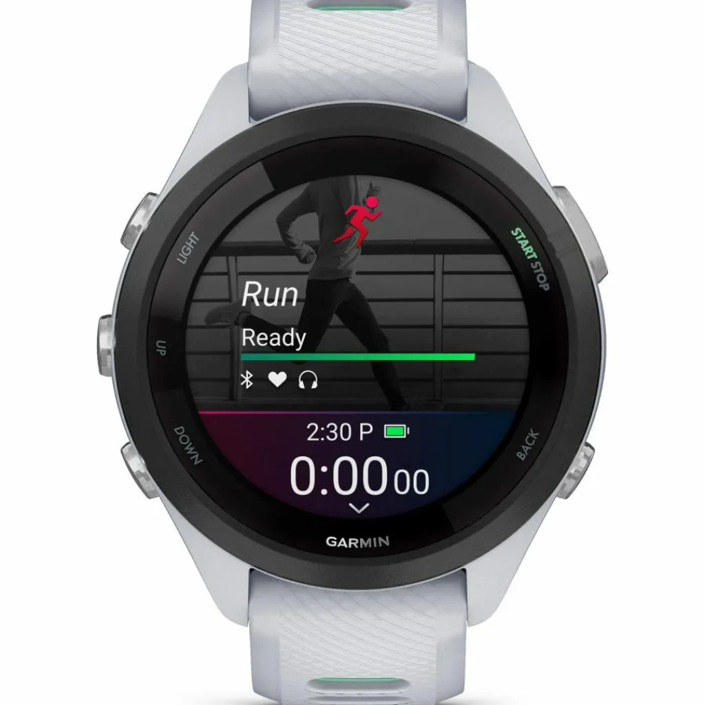 Garmin Wandern|Uhren & Tracker<· Forerunner 265 S Music whitestone