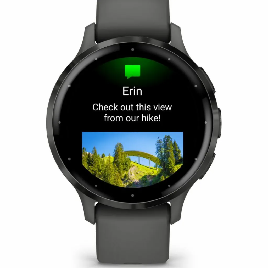 Garmin Uhren & Tracker|Uhren & Tracker<· Venu 3 S kieselgrau-schiefergrau