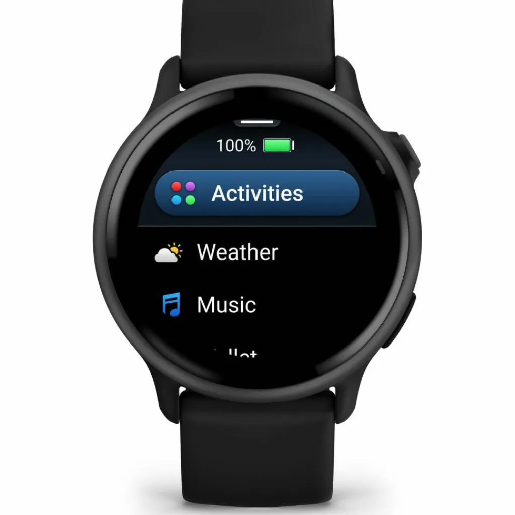Garmin Uhren & Tracker|Uhren & Tracker<· Vivoactive 6 schwarz-schiefergrau aluminium