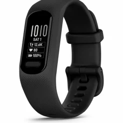 Garmin Uhren & Tracker|Uhren & Tracker<· vivosmart 5 L schwarz