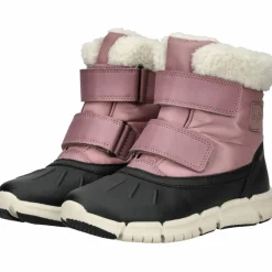 Geox Winterschuhe<· Stiefel Schwarz/Rosa