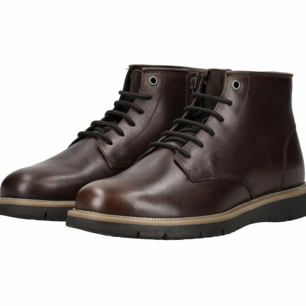 Geox Winterschuhe|Boots & Stiefel<· Stiefelette Dunkelbraun