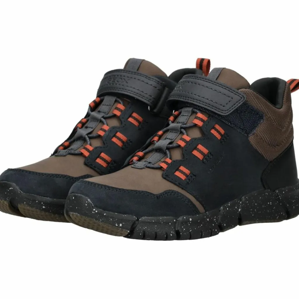 Geox Winterschuhe|Boots & Stiefel<· Stiefelette Blau/Braun