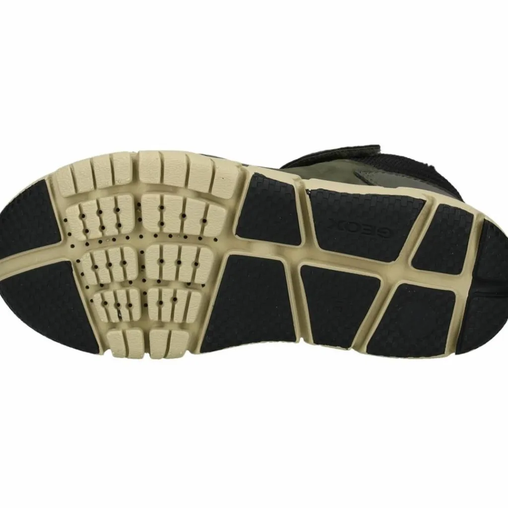 Geox Winterschuhe|Boots & Stiefel<· Stiefelette Schwarz/Grün
