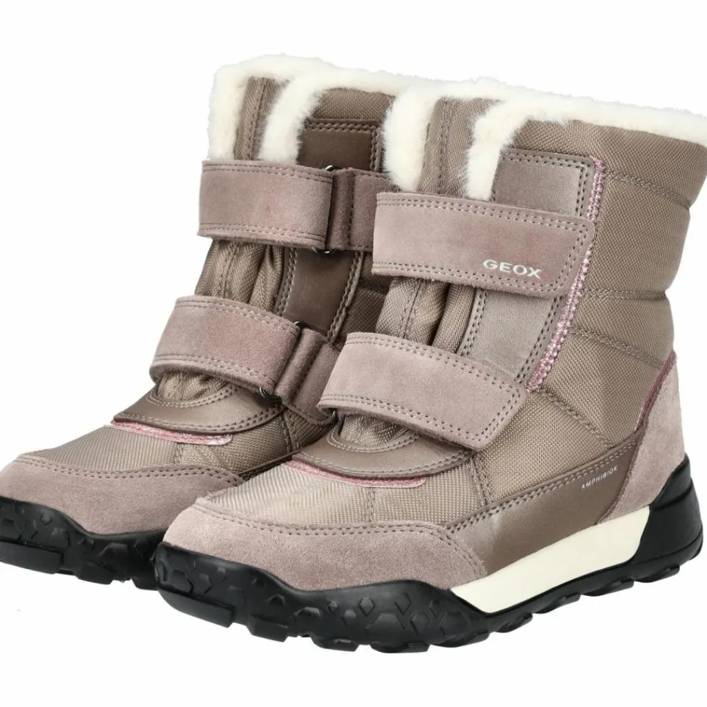 Geox Winterschuhe|Boots & Stiefel<· Stiefelette Dunkelbeige
