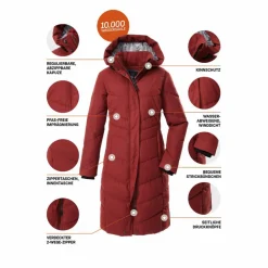 G.I.G.A. DX by killtec Mäntel<· GW 61 WMN QLTD CT Rot4530