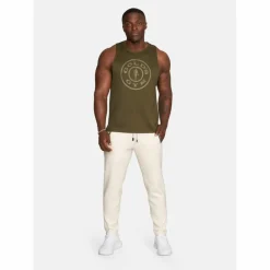 Gold's Gym Basketball|Tops & Tanks<· PIERCE dark olive