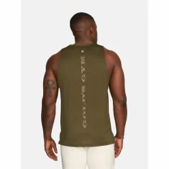 Gold's Gym Basketball|Tops & Tanks<· PIERCE dark olive