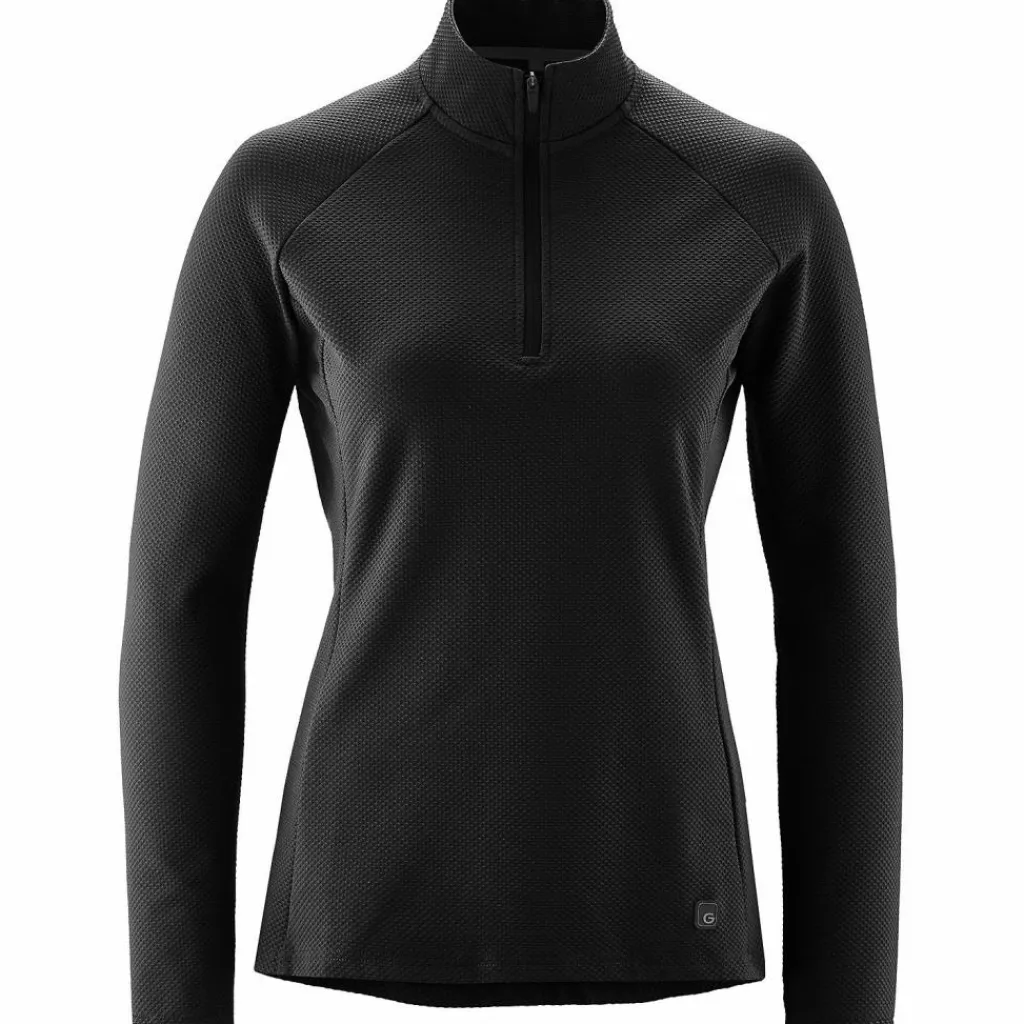 Gonso Trikots<· Essential Jersey Longsleeve Therm W Schwarz01104