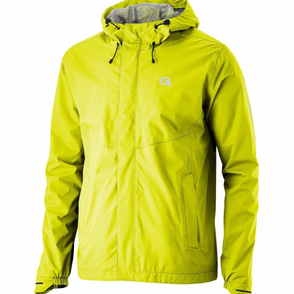 Gonso Regenjacken<· Save safety yellow