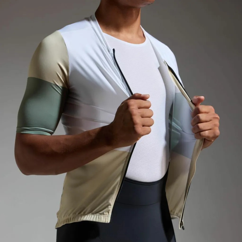 GOREWEAR Trikots<· SWIFTRIDE Block white-slate green