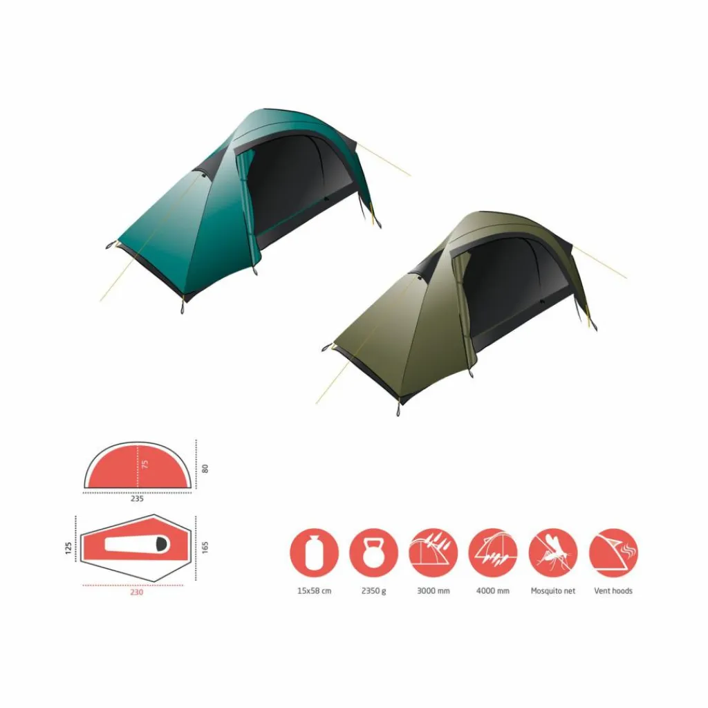 Grand Canyon Camping|Zelte<· APEX 1 Blue Grass