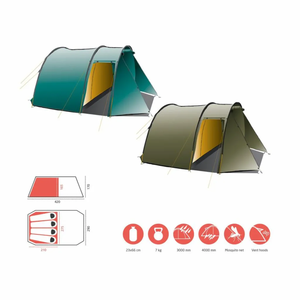 Grand Canyon Camping|Camping<· ROBSON 4 Blue Grass