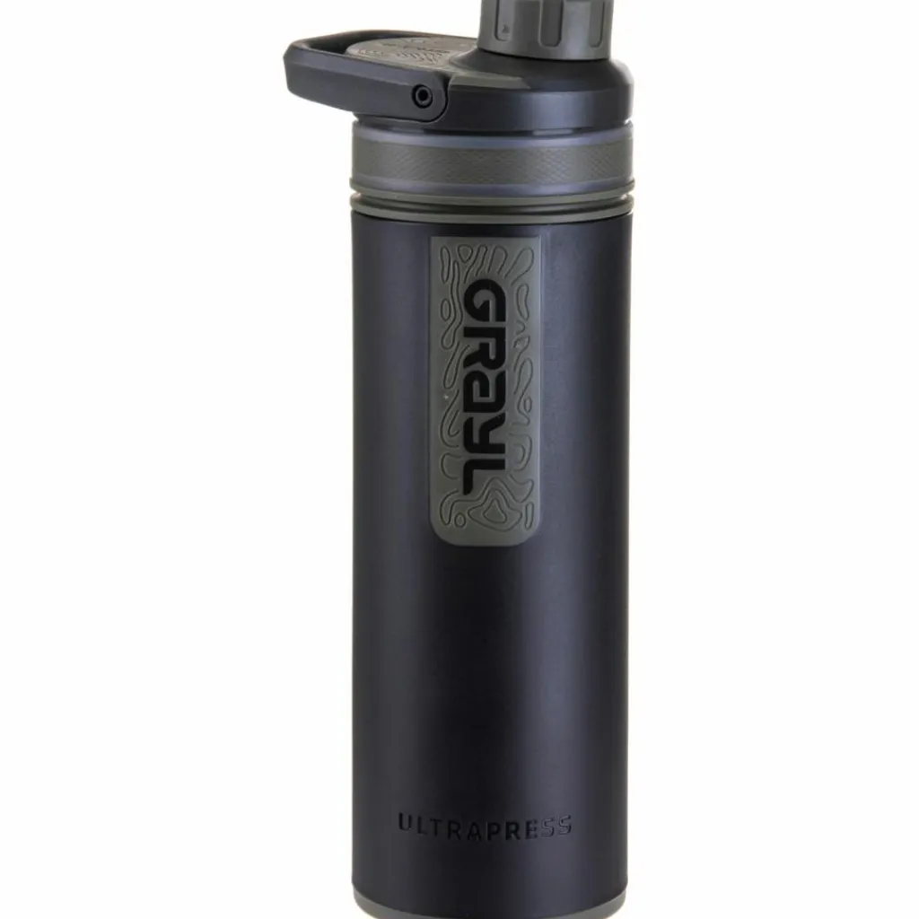 Grayl Trinkzubehör|Trinkzubehör<· Ultrapress Purifier Bottle camp black