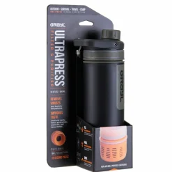 Grayl Trinkzubehör|Trinkzubehör<· Ultrapress Purifier Bottle camp black