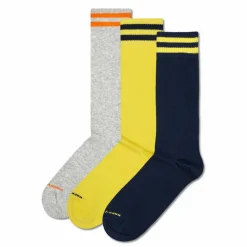 Happy Socks Socken<· Socken Schwarz/Gelb/Grau