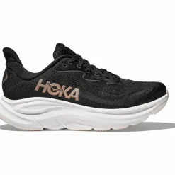 HOKA Laufen|Laufen<· CLIFTON 10 black-rose gold