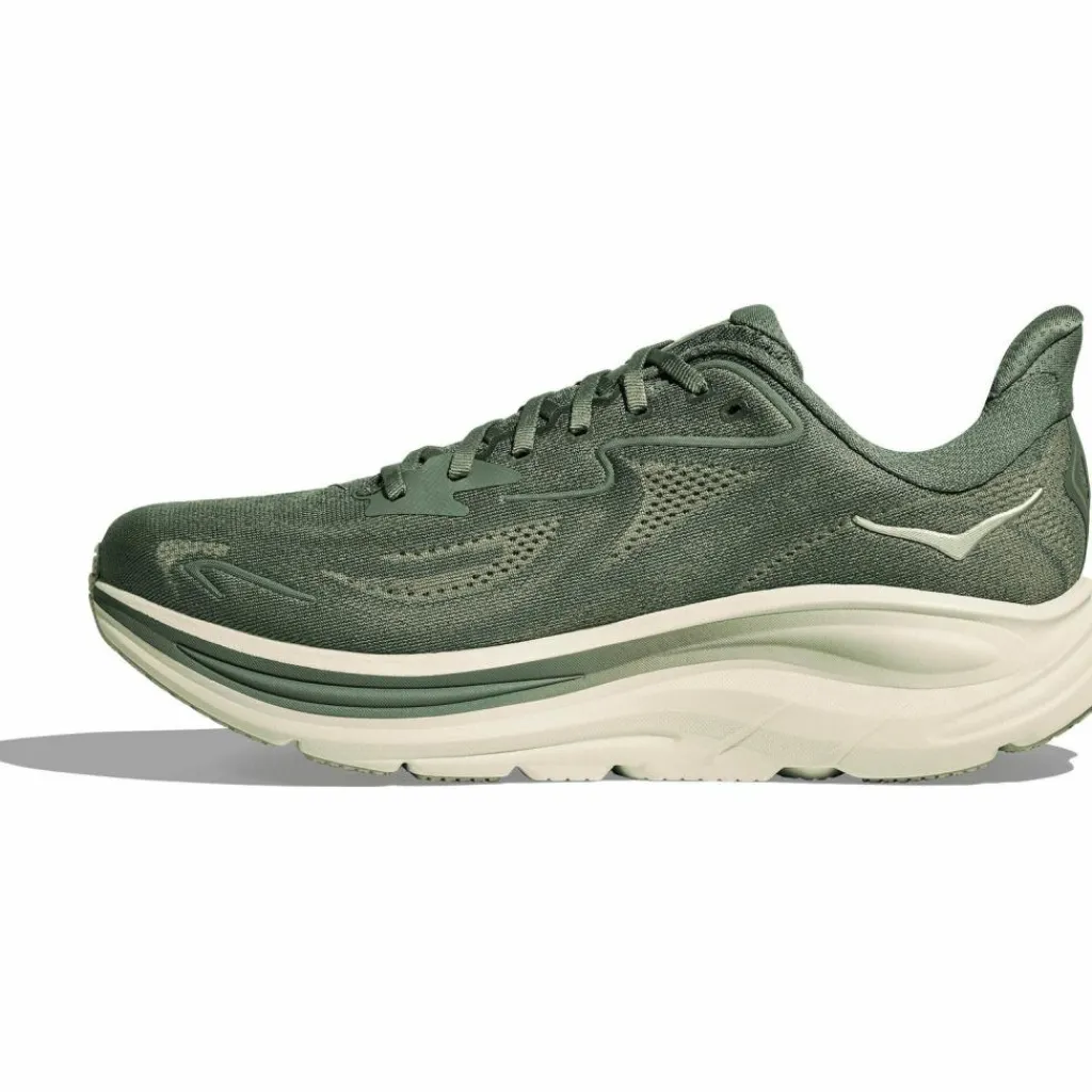 HOKA Laufen|Laufen<· CLIFTON 10 fern - truffle salt