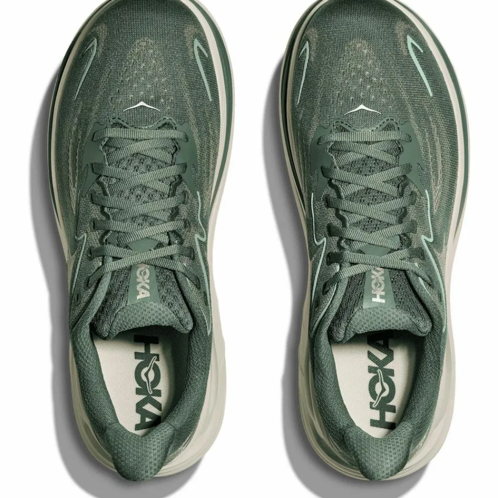 HOKA Laufen|Laufen<· CLIFTON 10 fern - truffle salt