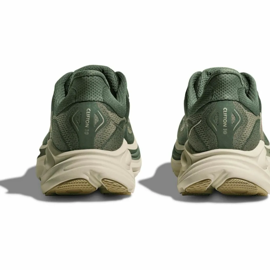 HOKA Laufen|Laufen<· CLIFTON 10 fern - truffle salt