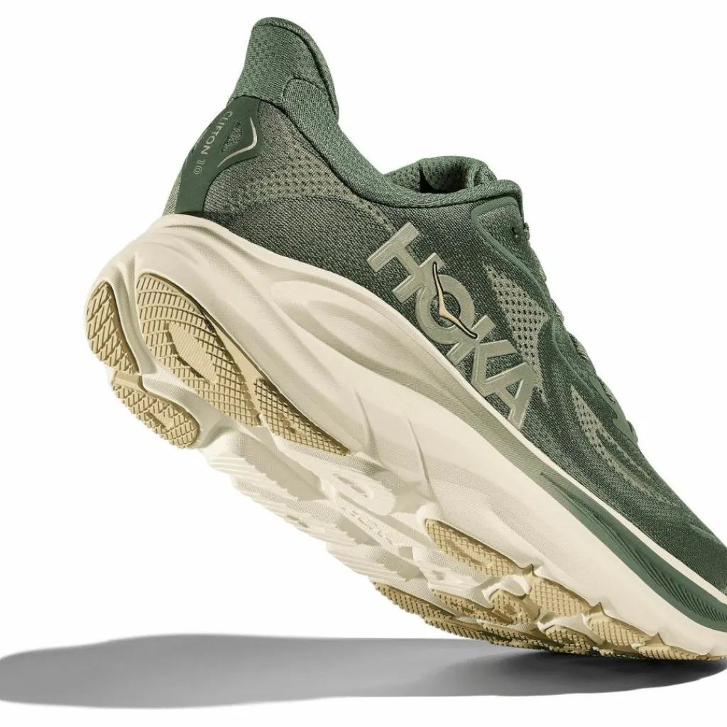 HOKA Laufen|Laufen<· CLIFTON 10 fern - truffle salt