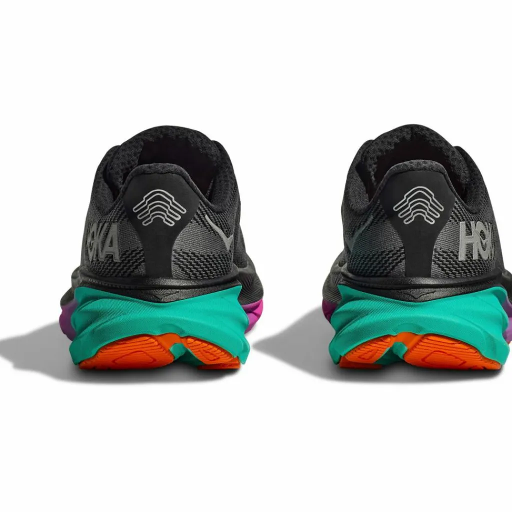 HOKA Laufschuhe<· Clifton 9 GTX black-electric aqua