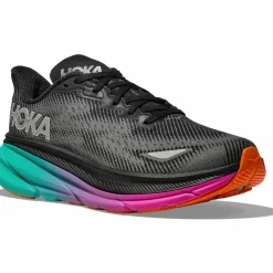 HOKA Laufschuhe<· Clifton 9 GTX black-electric aqua