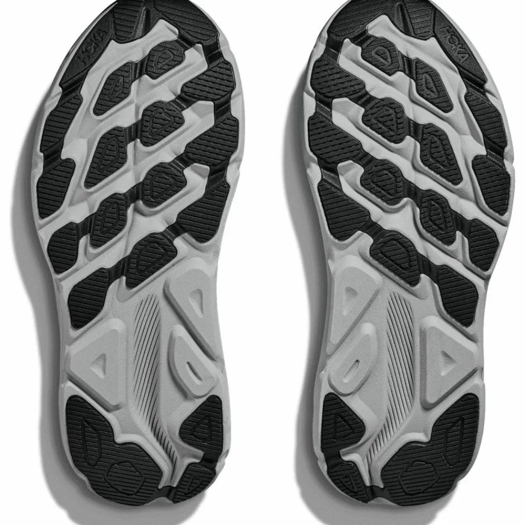 HOKA Laufen|Laufen<· GTX Clifton 9 GTX black - foggy night