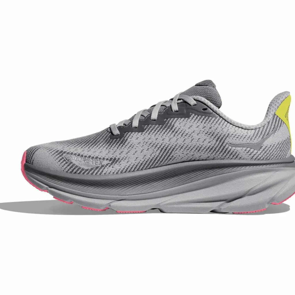 HOKA Laufen|Laufen<· GTX Clifton 9 GTX grey skies - foggy grey