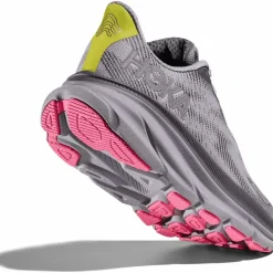 HOKA Laufen|Laufen<· GTX Clifton 9 GTX grey skies - foggy grey
