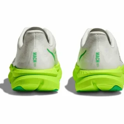 HOKA Laufen|Laufschuhe<· Mach 6 white - neon lime