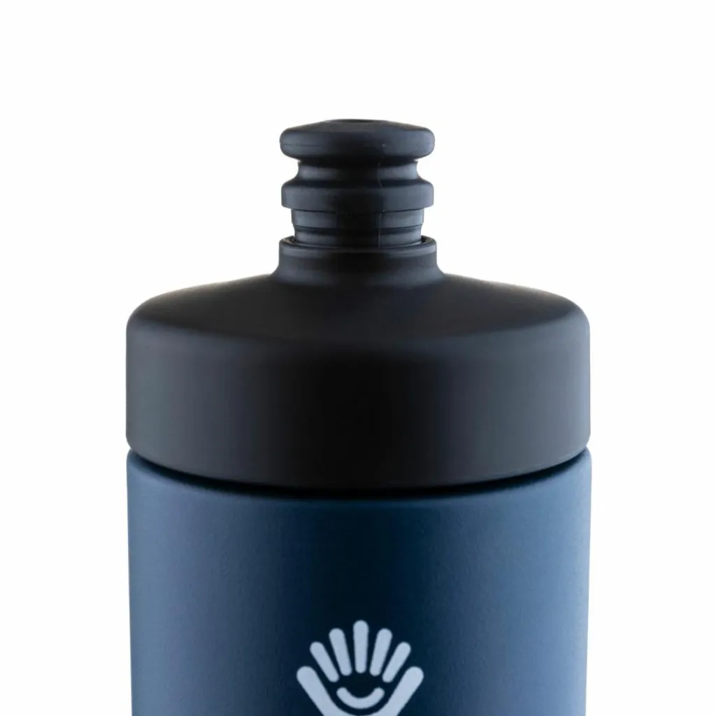 Hydro Flask Trinkzubehör|Trinkzubehör<· 20 OZ WIDE MOUTH INSULATED SPORT BOTTLE indigo