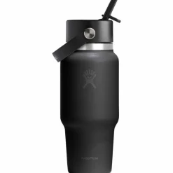 Hydro Flask Trinkzubehör|Trinkzubehör<· 24 OZ WIDE FLEX STRAW TRAVEL black