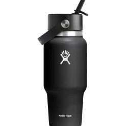 Hydro Flask Trinkzubehör|Trinkzubehör<· 24 OZ WIDE FLEX STRAW TRAVEL black