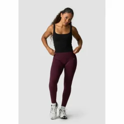 ICANIWILL Tops & Tanks<· Smooth Seamless 2-in-1 black