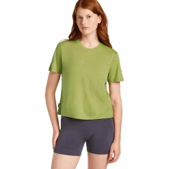 Icebreaker Shirts<· Merino 150 Tech Lite III Crop olive