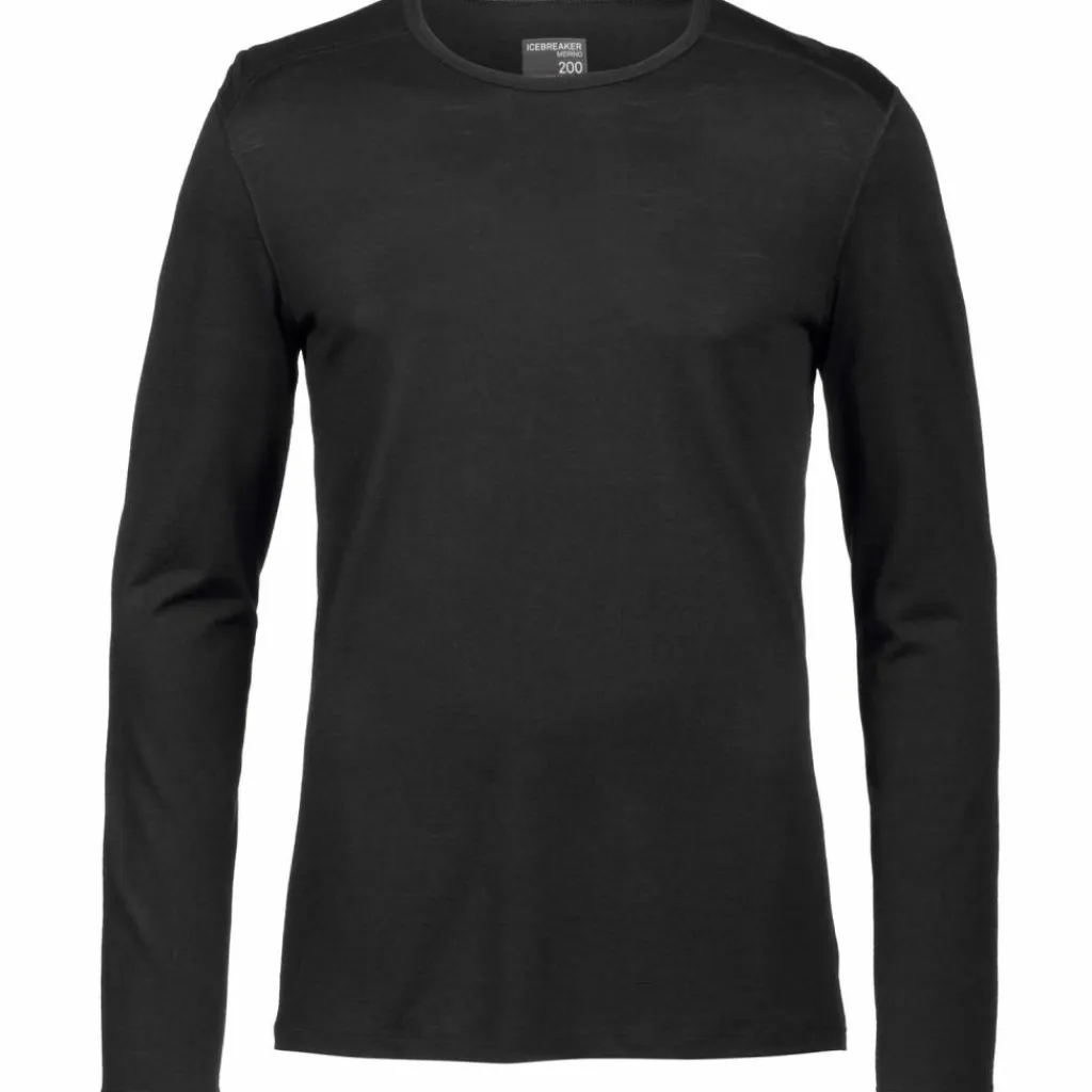 Icebreaker Shirts<· Merino 200 Oasis black
