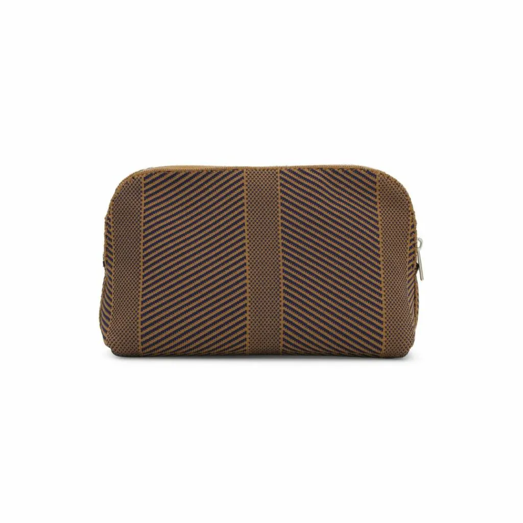 Ilse Jacobsen Taschen<· KNITTY02 Dark Indigo Buckthorn Brown