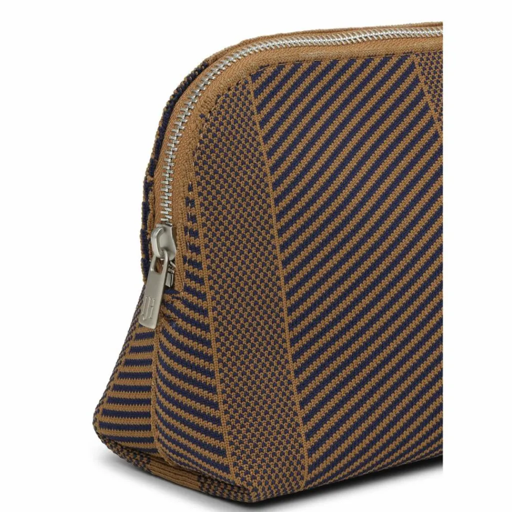 Ilse Jacobsen Taschen<· KNITTY02 Dark Indigo Buckthorn Brown