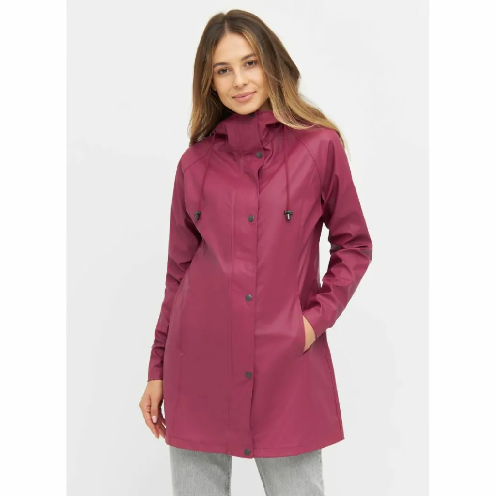 Ilse Jacobsen Mäntel<· RAIN87 maroon