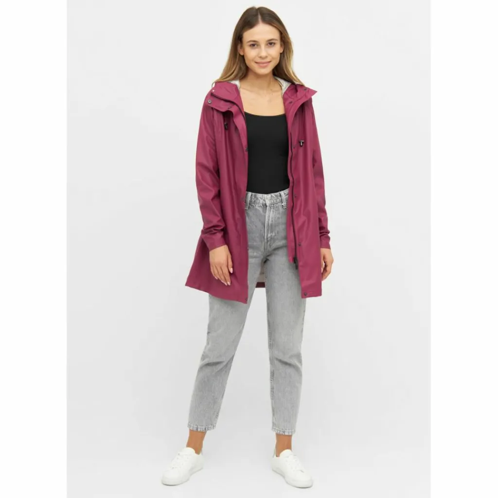 Ilse Jacobsen Mäntel<· RAIN87 maroon