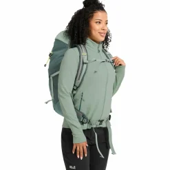Jack Wolfskin Rucksäcke|Rucksäcke<· ASTRO VENT 30 green zinnia