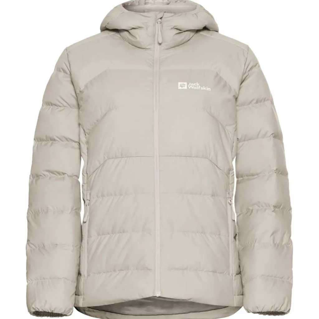 Jack Wolfskin Winterjacken<· ATHER DOWN HOODY W pale sand