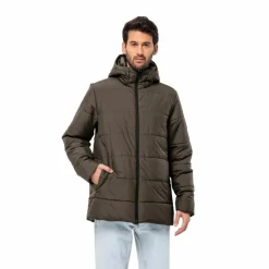 Jack Wolfskin Mäntel|Winterjacken<· DEUTZER LONG JKT M cold coffee