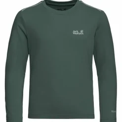 Jack Wolfskin Shirts<· FLARE LS T K sago palm