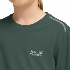 Jack Wolfskin Shirts<· FLARE LS T K sago palm