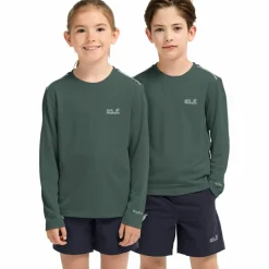 Jack Wolfskin Shirts<· FLARE LS T K sago palm
