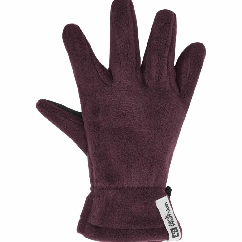 Jack Wolfskin Handschuhe<· FLEECE GLOVE K amaranth