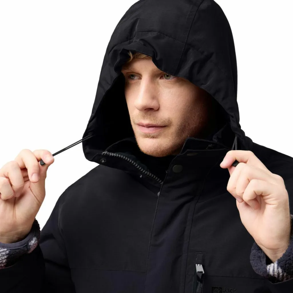 Jack Wolfskin Mäntel<· GLETSCHERSEE PARKA M black
