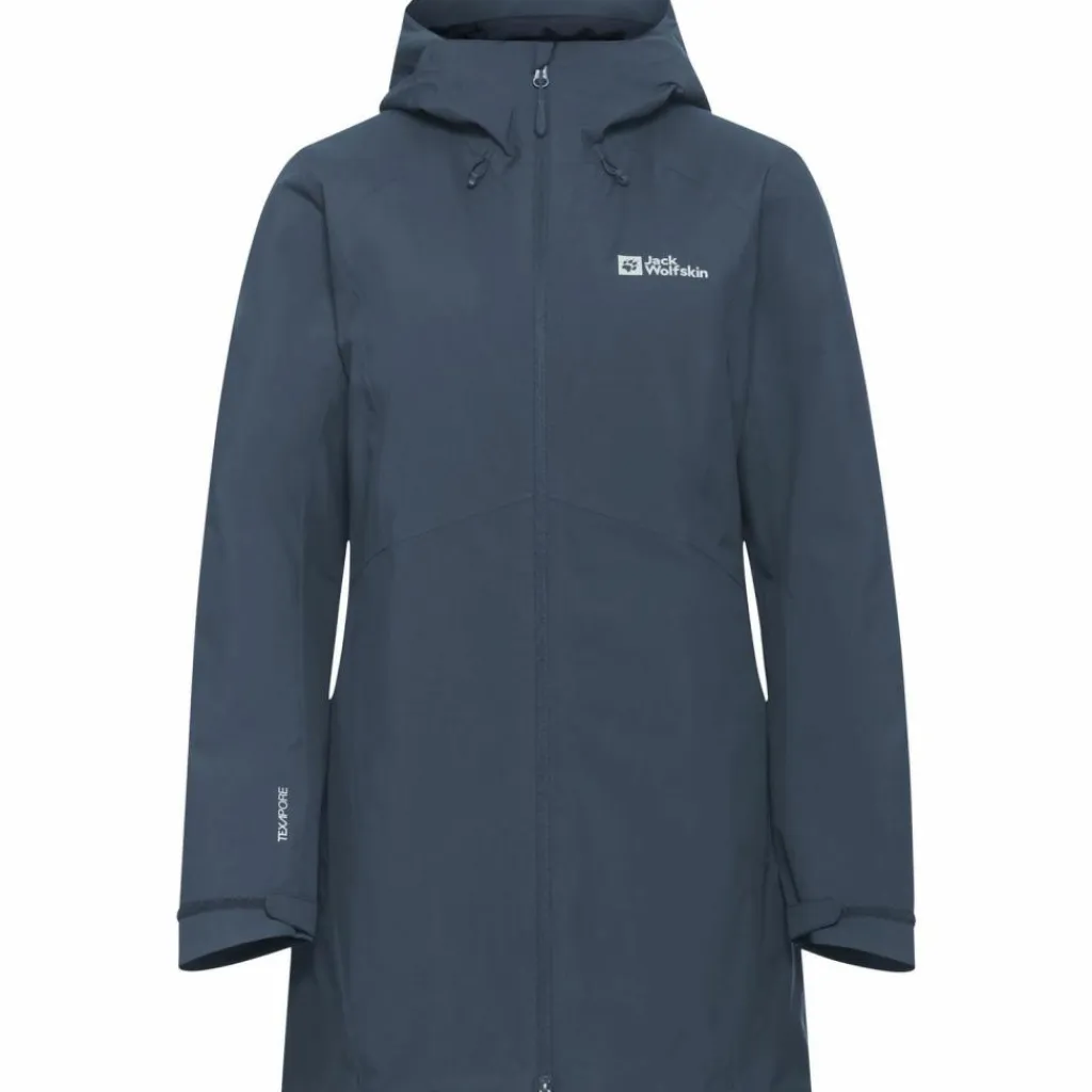 Jack Wolfskin Wandern|Regenjacken<· HEIDELSTEIN midnight sky